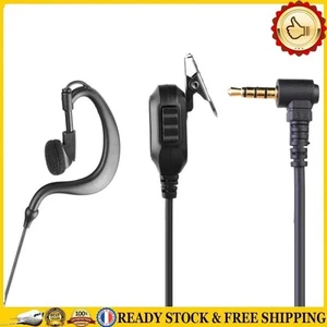 3.5mm 1Pin Earphone Earpiece with PTT Mic for ICOM YAESU Radio - Zdjęcie 1 z 6