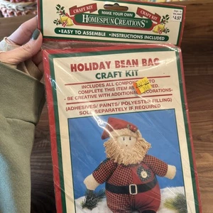 Feiertag Sitzsack Bastelset - Weihnachtsmann - Homespun Creation Weihnachten - Bild 1 von 9