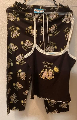 Y2K "Mushmellows" Por Olivia Miller Talla S 2 piezas "¡Son falsos! Nuevo sin etiqueta RARO encontrar Foto 1 de 4