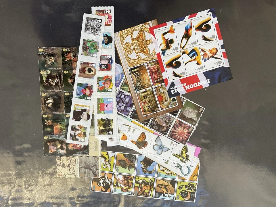 GB GRAN BRETAÑA 100 1ª CLASE SALUDOS/COMEMS MNH CARA 170 £ CORREO GRATIS UK Foto 1 de 1