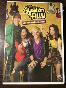 Disney Movie Austin Ally: All the Write Moves DVD, 2013 Ross Lynch New Sealed FS - Picture 1 of 10