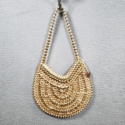 Bolso Hobo The Sak Montara Madera Cuentas Ganchillo a Mano Bolso de Hombro Cartera Boho Foto 1 de 4