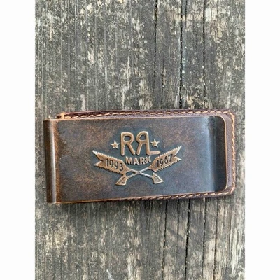 RRL Doble RL Clip para Dinero Nuevo Sin Usar Ralph Lauren Accesorio Unisex - Hombres Mujeres Foto 1 de 4