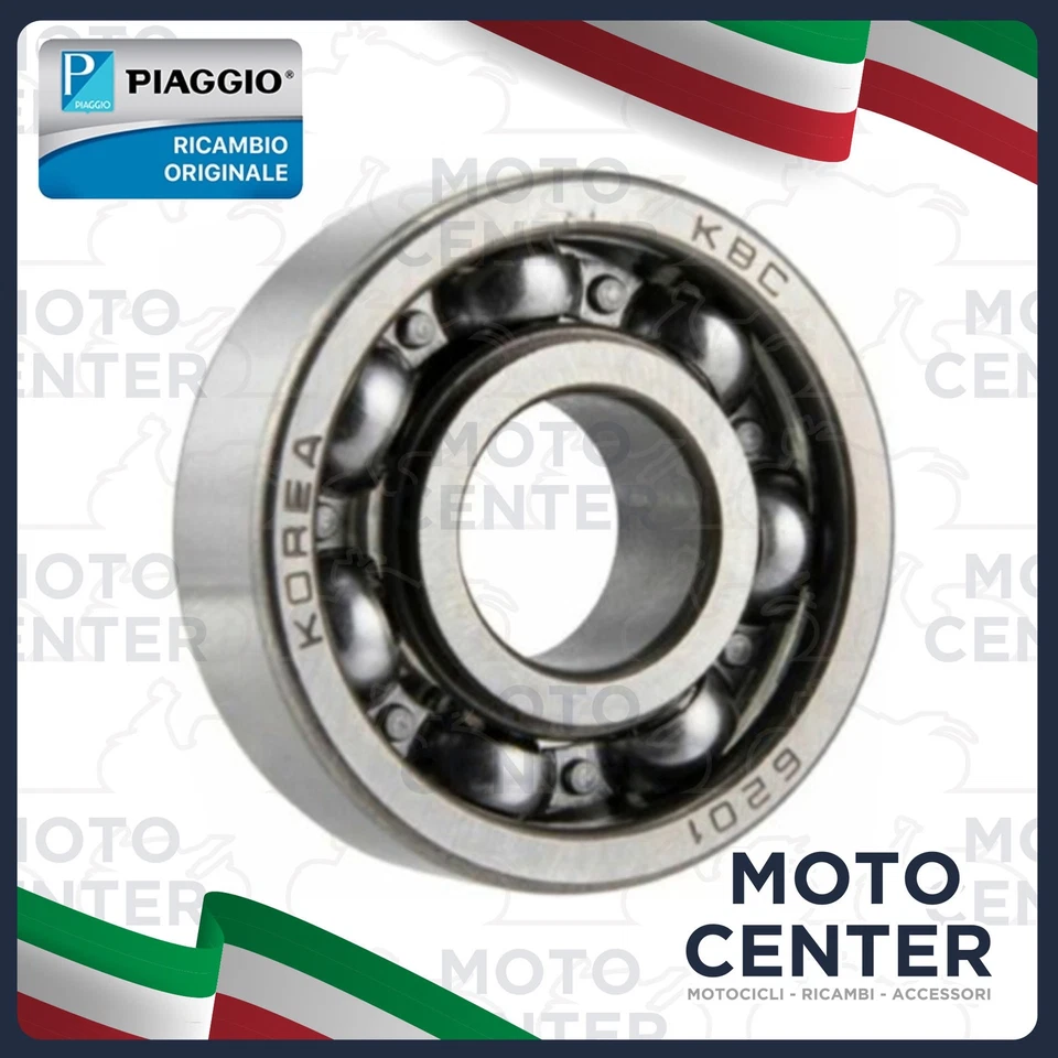 CUSCINETTO A SFERE 12x32x10 ALBERO A CAMME PIAGGIO LIBERTY IGET 50 4T ('04-'20)  - Immagine 1 di 1