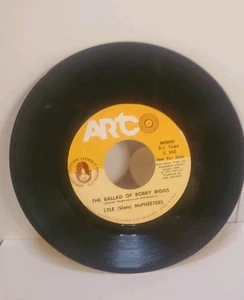 Lyle Slats McPheeters The Ballad of Bobby Riggs 45 Country Promo Artco 503 - Picture 1 of 3