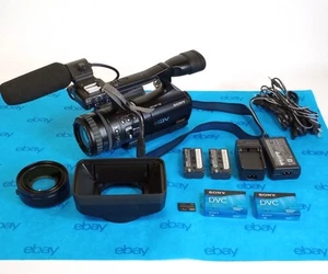 Sony HVR-V1U Video Camcorder DVCAM Mini-DV HD CMOS 20x Carl Zeiss Objektiv + Extras - Bild 1 von 18