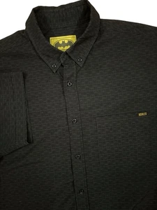 RSVLTS Batman LITTLE WAYNE Men's MEDIUM Button Shirt LIGHTWEIGHT - Picture 1 of 8