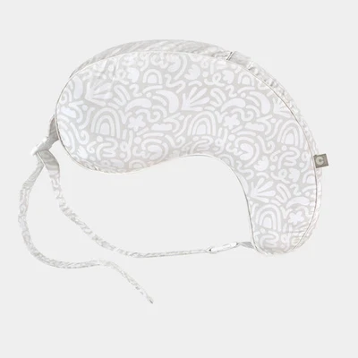 Boppy Uplift Nursing Pillow Cream Retro Squiggles Brand New! - Image 1 of 4