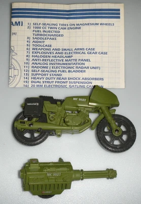 Good Kickstand 1982 Ram Motorcycle Vintage G.I. GI Joe 3,75 ARAH *100 % completo Foto 1 de 4
