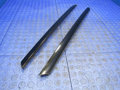 04-10 Juego de molduras de parabrisas metálico zafiro negro pilar A 7032 BMW X3 Foto 1 de 4