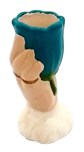 Hand Painted Ceramic Pottery Bud Vase Miniature Hobbiest Retro Vintage 1971 - Picture 1 of 9