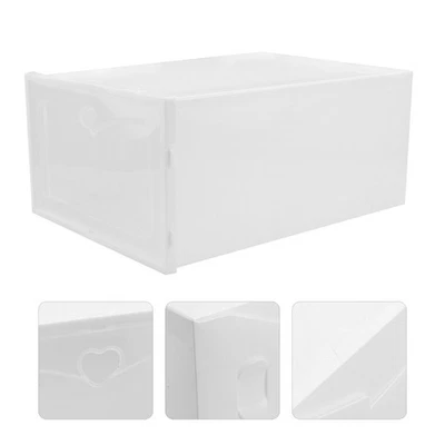  2 Pcs Scarpiera Scatola Contenitore Per Calzature Case Di Scarpe - Immagine 1 di 4