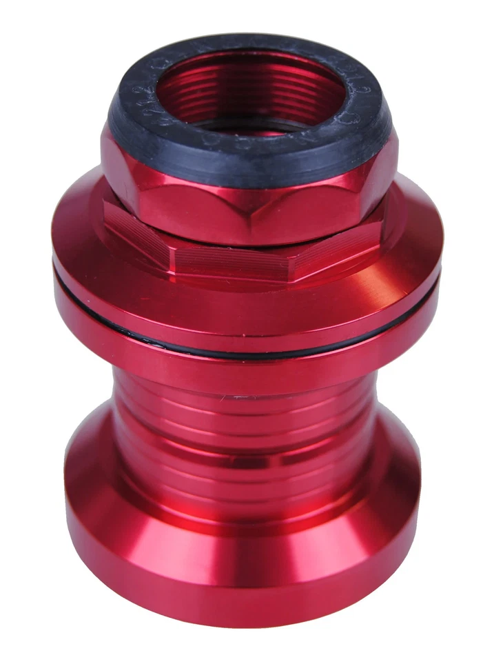 NECO Alloy old school BMX bicycle headset - 1" threaded w/ 32.5mm cups - RED