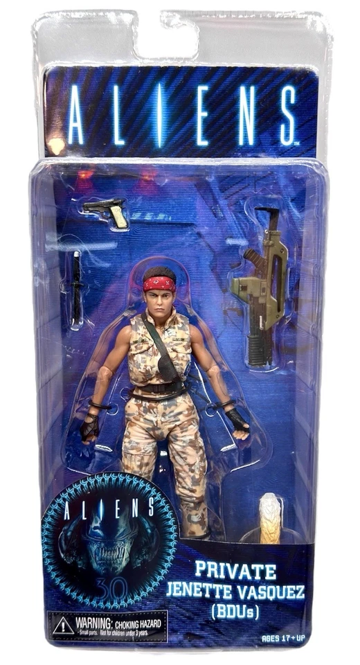 NECA Aliens Private Jenette Vasquez Authentic 2017 Action Figure 7" Series 12