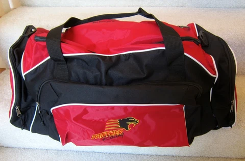 PANTHER  RACING CREW HOLLYWAY INDY 500 TRAVEL-DUFFLE-CARY ON BAG 25" X 10" Cover
