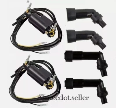 2x Tapas de encendido + bujía aptas para Honda CB500 CB550 CB550F CB550K Foto 1 de 4