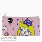 Sailor Moon Medium Pouch - Anime Serena Cartoon Wallet Makeup Pencil Case Bag