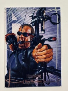 2016 Marvel Masterpieces BASE #55 OMEGA Hawkeye #1499/1499😍😍😍😍VHTF - Picture 1 of 2