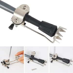 Winter Hiking Grip Crutches Outdoor Ice Grip Crampons Cane Ice Attachments - Picture 1 of 12