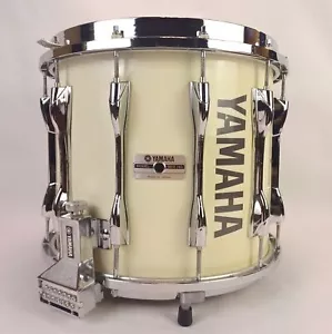 Yamaha 30.5x35.6cmMS8014 Marche Caisse Claire Piano Blanc Japon Moulé Jantes / - Photo 1/13