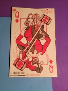 Nuova copertina Knight Terrors Harley Quinn 2 Queen of Diamonds FRISON quasi nuova  - Foto 1 di 2