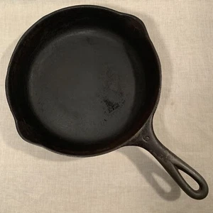 Vintage Marked #6 WAGNER WARE Sidney Cast Iron 9" SKILLET FRY PAN - Picture 1 of 8