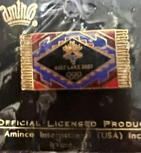 SALT LAKE CITY WINTER OLYMPICS PIN 2002 Pin For Lapel Or Hat Pin Collector - Picture 1 of 1