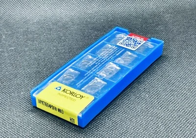 KORLOY APKT1604PDFR-MA3 H01 Carbide Milling Inserts 10 pcs
