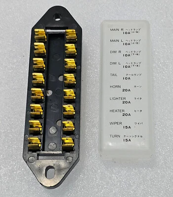 丰田 Land CRUISER FJ40 FJ43 FJ45 HJ45 BJ40 BJ42 BJ43 保险丝盒和盖子新品 — 第 1/4 张图片