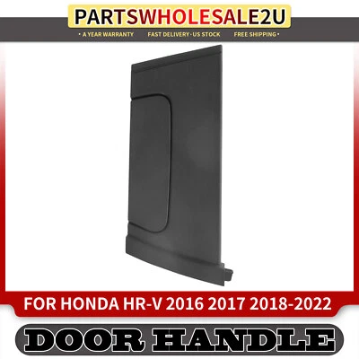 Maçaneta externa preta textura lateral do passageiro traseiro para Honda HR-V 2016-2022 - Imagem 1 de 4