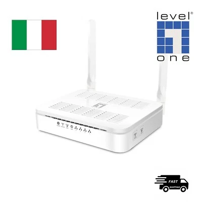 LevelOne WGR-8031 Router Gigabit WiFi Dual Band AC1200 - Immagine 1 di 3