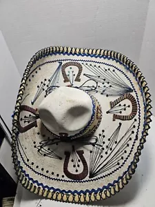 Vintage 50er Jahre La Sultana De Jalisco J. Perez Castron's Mariachi Sombrero Mexiko. - Bild 1 von 8