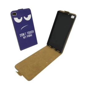 Dont Touch My Phone Etui na telefon Huawei P8 Składane etui Flip Case - Zdjęcie 1 z 2