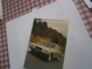 Auto Werbekatalog Prospekt Auto Peugeot 604 - Bild 1 von 6