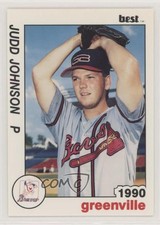 1990 Best Greenville Braves Judd Johnson #13