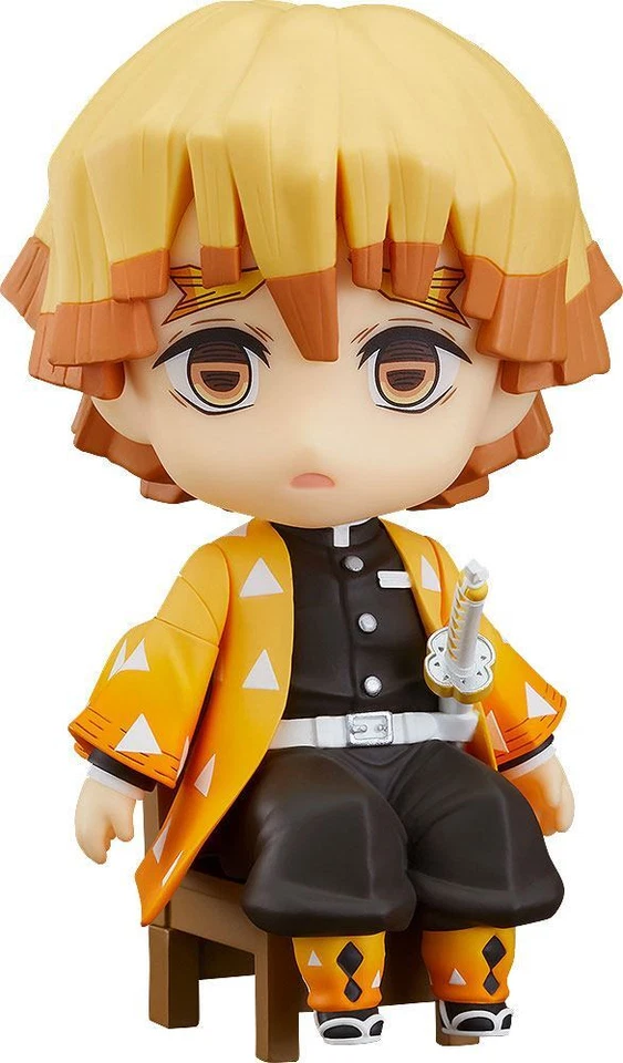 GOOD SMILE COMPANY Demon Slayer: Kimetsu no Yaiba Nendoroid Swacchao! Figur Zenitsu Agatsuma 9 cm