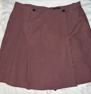 Tail Golf Pleated Activewear Golf Skort 16 Preppy Plaid, pockets - Picture 1 of 9