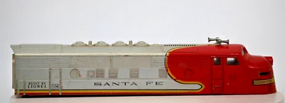 Lionel Shell Santa Fe Diesel Shell O Gauge 1:48 Scale Post War #2333 A Unit - Image 1 of 4