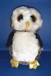TY Gorro Boos Búho 25CM Buho Owl Owliver Peluche Plush Muñeco Juguete Doll - Imagen 1 de 4