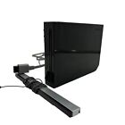 Nintendo Wii Rvl-101 Black Gaming Console With Cords And Sensor Bar 2006 