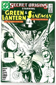 SECRET ORIGINS # 7 DC 1986 (fn) Lanterna Verde / Sandman - Foto 1 di 1