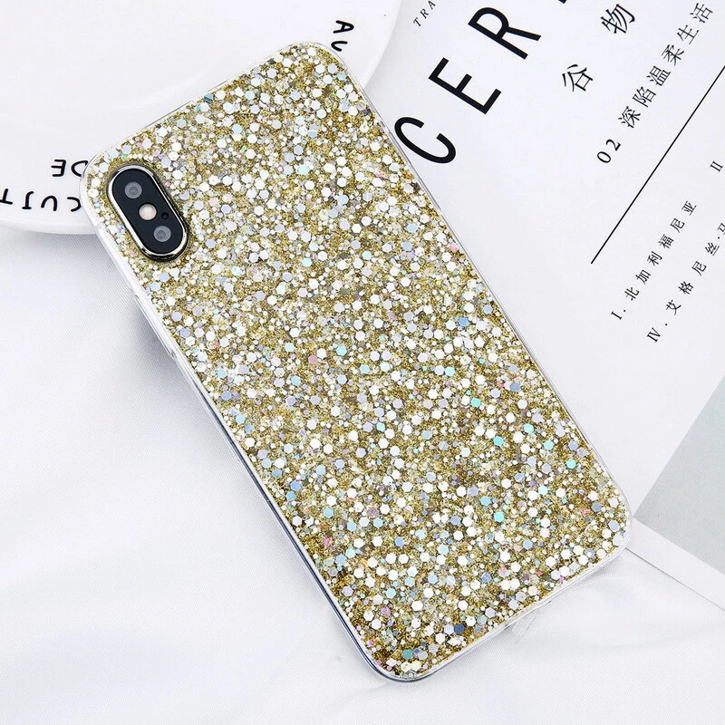 Funda blanda de lujo brillante para Samsung Galaxy S24 Ultra S23 FE S22 S21 A54 Foto 1 de 4