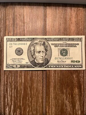 Банкнота 20 долларов - Изображение 1 из 4