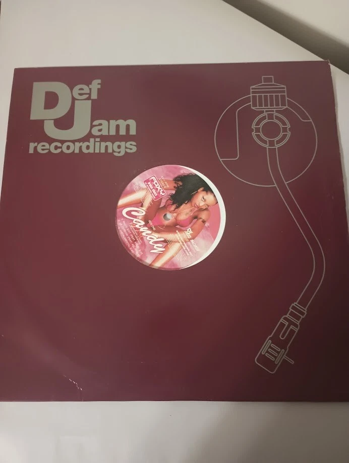 Foxy Brown: Candy/730 виниловая пластинка розовая промо 12 дюймов сингл (2001, Def Jam) - Изображение 1 из 4