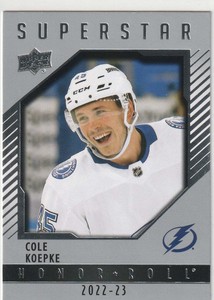 2022-23 Upper Deck Honor Roll #HR85 Cole Koepke