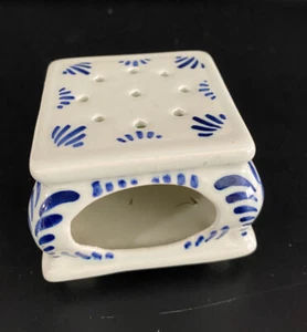 Delft Holland ~ blau/weiß Räuchergefäß ~ quadratisch - Bild 1 von 6