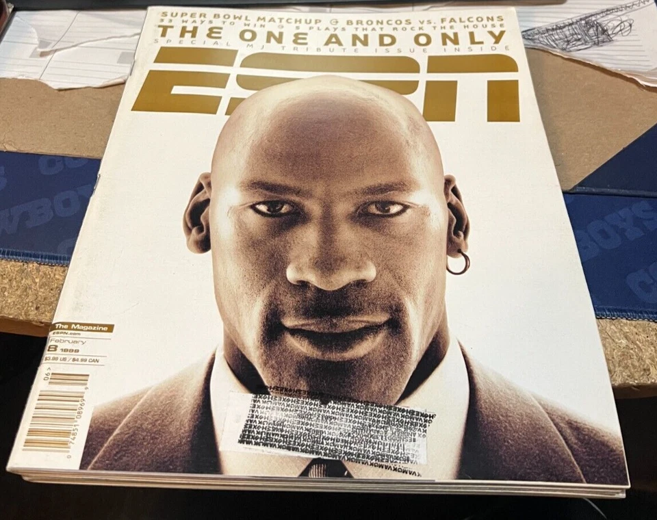 ESPN MAGAZINE----MICHAEL JORDAN COVER------FEBRUARY 8 1999 - Image 1 of 1