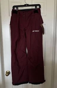 adidas Women’s XS Terrex Xperior 2L Insulated Ski Snow Pants Shadow Red IB1178 - Picture 1 of 12