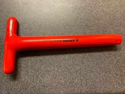 Knipex 98-05-19 Insulated T-handle Nut Driver Long 19 mm- Brand New! - Image 1 of 2