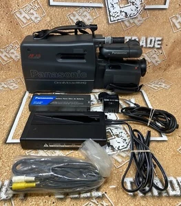 Panasonic AF X8 CCD VINTAGE Camcorder w/ Hard Case & Wires UNTESTED - Picture 1 of 13